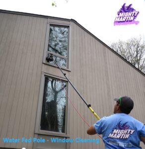 Purified Water for cleaning exterior windows